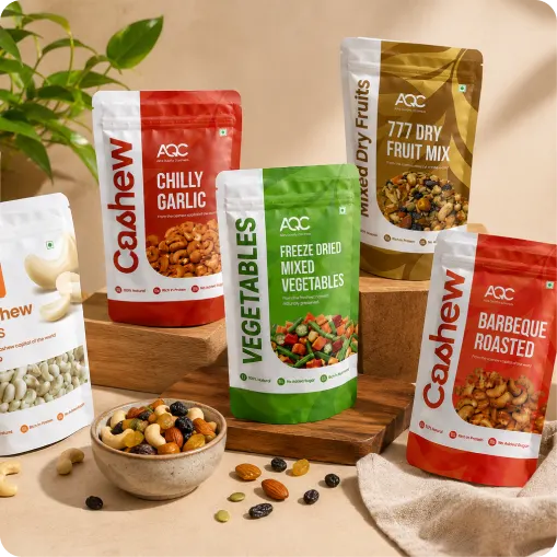 The Journey of a Cashew: From Nut to Pack