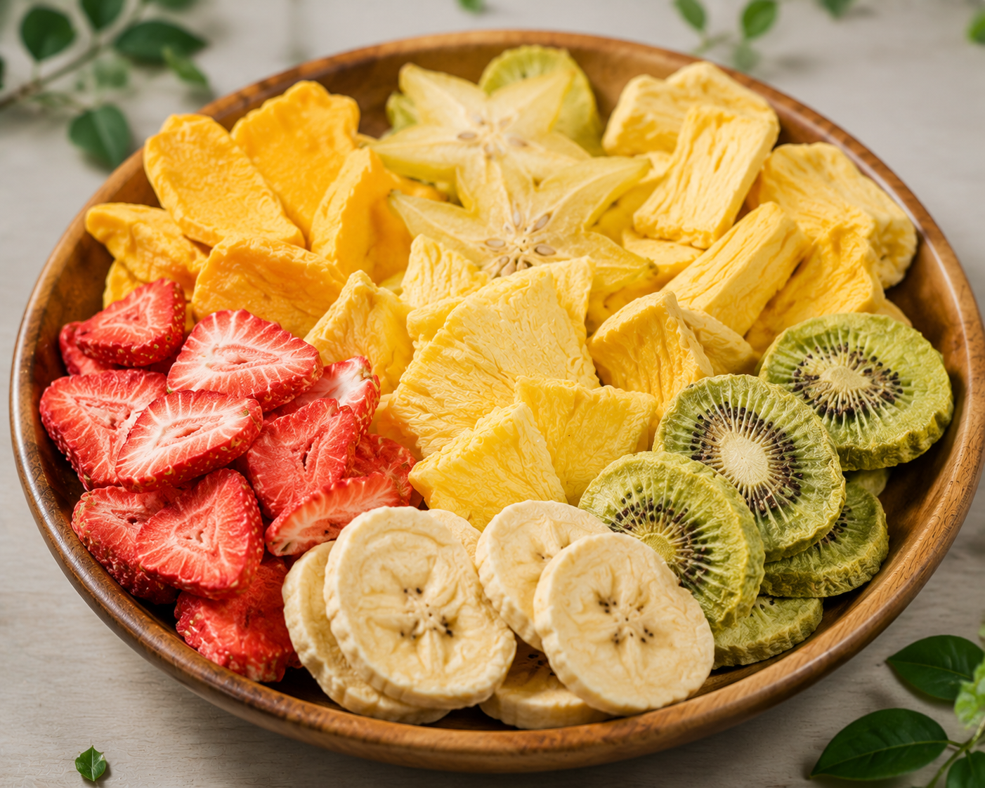 1) Freeze-Dried Fruits( AQC Premium)